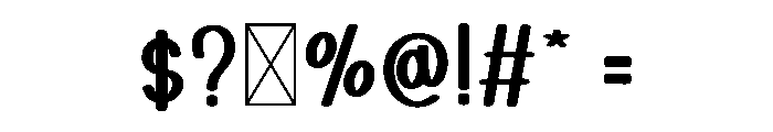 Classic Lemonade Font OTHER CHARS