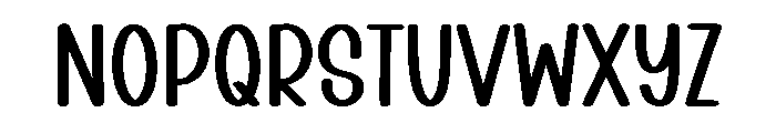 Classic Lemonade Font UPPERCASE