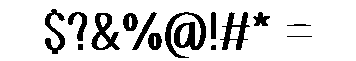 Classic Stories Font OTHER CHARS