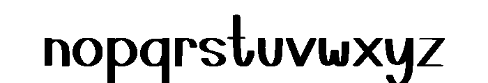 Classic Stories Font LOWERCASE