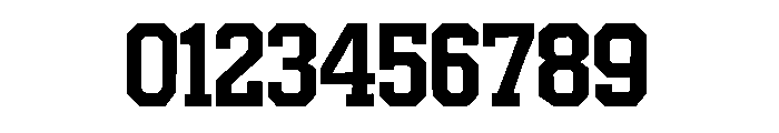 Classic Varsity Font OTHER CHARS