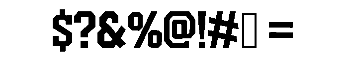 Classic Varsity Font OTHER CHARS