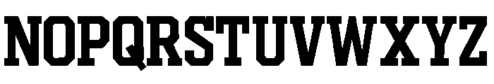 Classic Varsity Font LOWERCASE