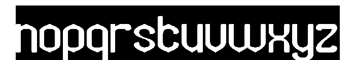 Classic Vintage-Inverse Font LOWERCASE