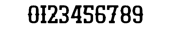 Classic Western Font OTHER CHARS