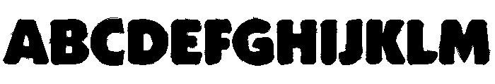 ClassicRedHearts Font UPPERCASE