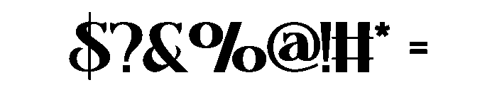 Classicly Font OTHER CHARS