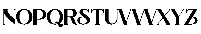 Classicly Font UPPERCASE