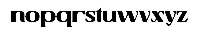 Classicly Font LOWERCASE