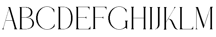 Classo Font UPPERCASE