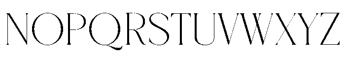 Classo Font UPPERCASE