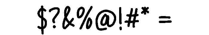 Classroom Doodle Font OTHER CHARS