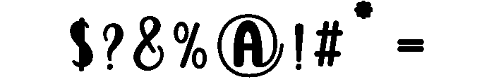 Classroom camingson Regular Font OTHER CHARS