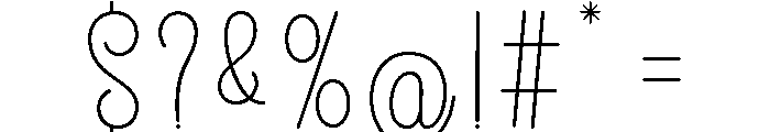 Classroomcamingsonscript-Reg Font OTHER CHARS