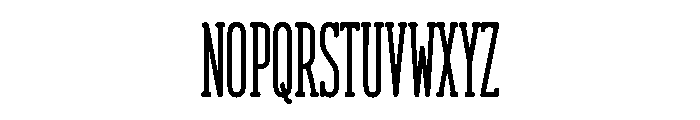Classy Fine Font UPPERCASE
