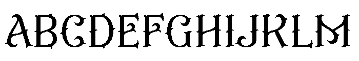 Classy Tattoo Font UPPERCASE