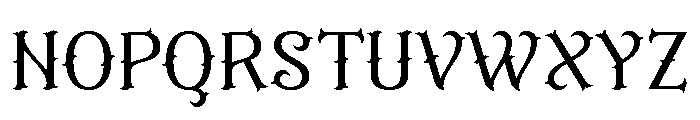 Classy Tattoo Font UPPERCASE