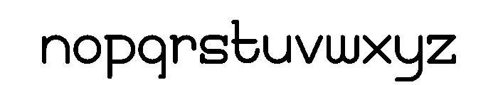 Clasyong Typeware Font LOWERCASE