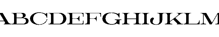 Clatine Font UPPERCASE