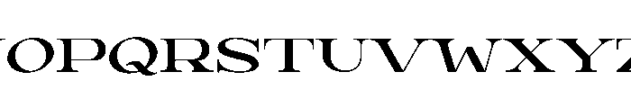 Clatine Font UPPERCASE