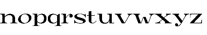 Clatine Font LOWERCASE