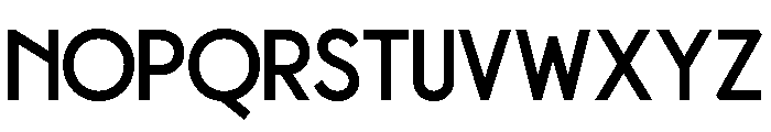 Claudian Bold Font UPPERCASE
