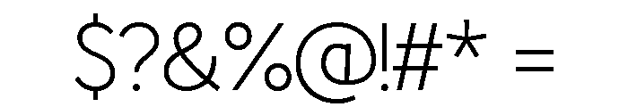 Claudian Light Font OTHER CHARS