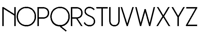 Claudian Light Font LOWERCASE