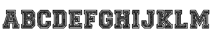 Clay Regular Font UPPERCASE