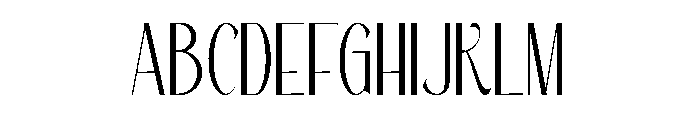 Claysburg Font UPPERCASE