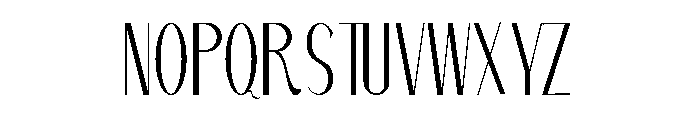 Claysburg Font UPPERCASE