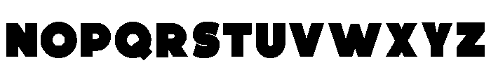 Clean Bold Regular Font LOWERCASE