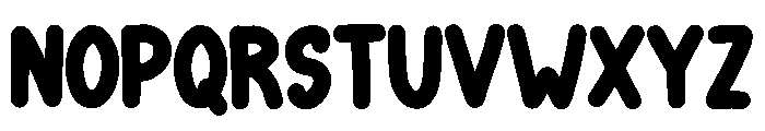Clean Bubbles Regular Font LOWERCASE
