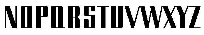 Clean Frame Font LOWERCASE