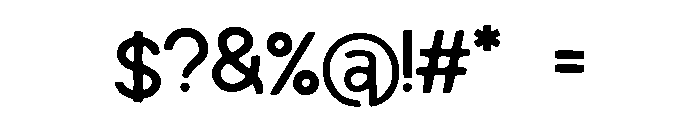 Clean_Modern Font OTHER CHARS
