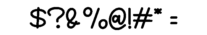 Clean Note Font OTHER CHARS