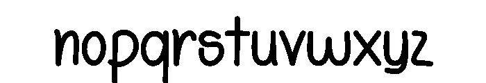 Clean Note Font LOWERCASE