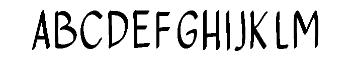 Clean Writing Regular Font UPPERCASE