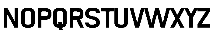 Clear Point Regular Font UPPERCASE