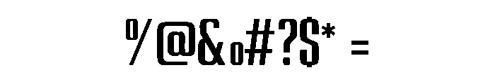 ClearEdge Font OTHER CHARS