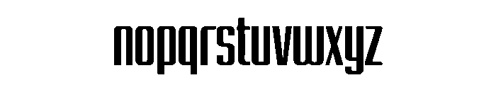 ClearEdge Font LOWERCASE