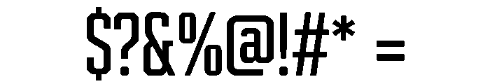 ClearForge Font OTHER CHARS