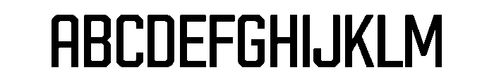 ClearForge Font UPPERCASE