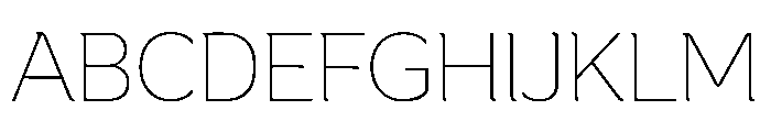 ClearGlow Font UPPERCASE
