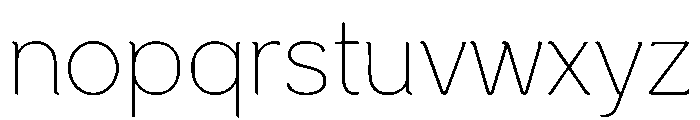 ClearGlow Font LOWERCASE