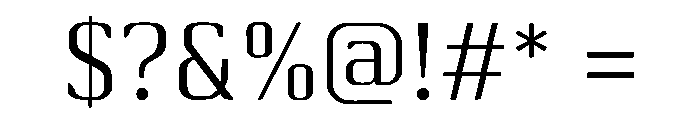 ClearHarbor Font OTHER CHARS
