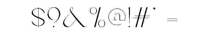 Cleara Sabela Font OTHER CHARS
