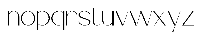 Cleara Sabela Font LOWERCASE