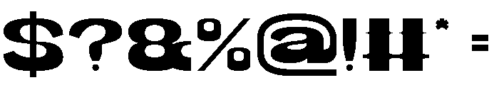 Clearly Silence Font OTHER CHARS