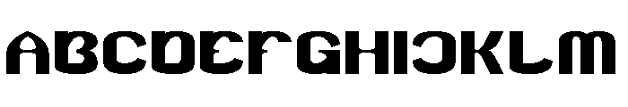 Clearly Silence Font UPPERCASE